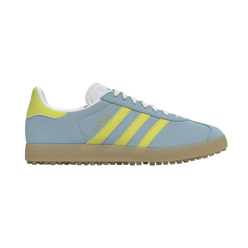 ADIDAS Gazelle Men's Spikeless Shoes (Blue/Yellow/Yellow)