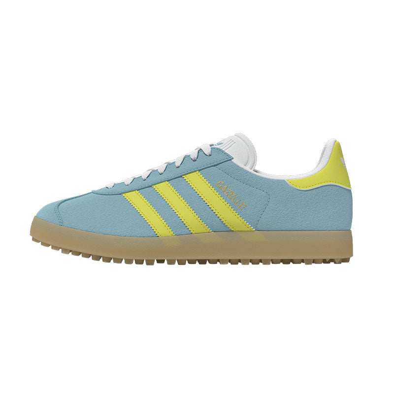 ADIDAS Gazelle Men's Spikeless Shoes (Blue/Yellow/Yellow)