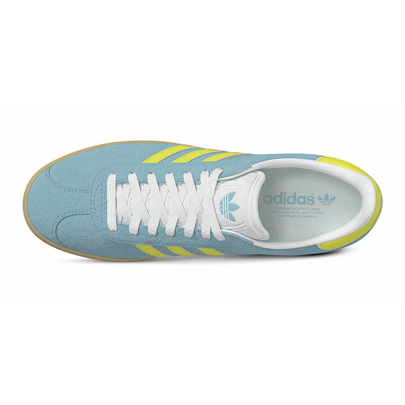 ADIDAS Gazelle Men's Spikeless Shoes (Blue/Yellow/Yellow)