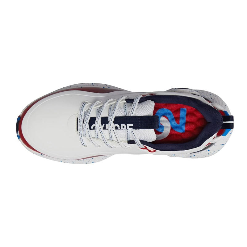 GFORE MG4+ O2 Men's Spikeless Shoes (Snow/Classic Red)