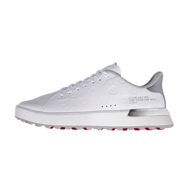 GFORE G.112 Embossed Heart Women's Spikeless Shoes