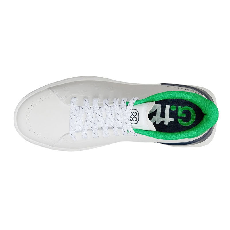 GFORE G.112 Embossed Skull & Tees Men's Spikeless Shoes (Snow/Clover)
