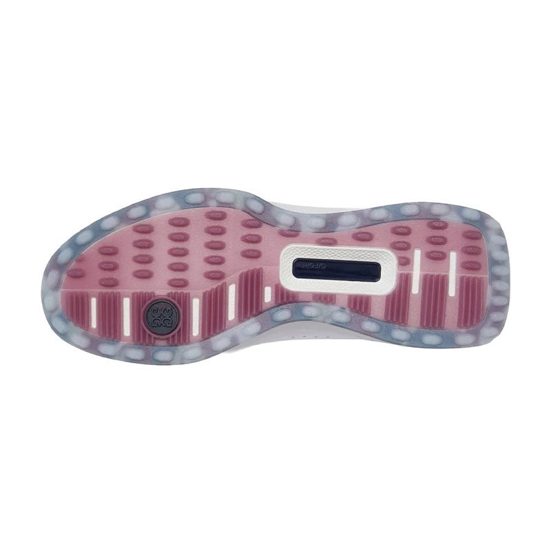 GFORE G.112 Men's Spikeless Shoes (Snow/Dark Plum)