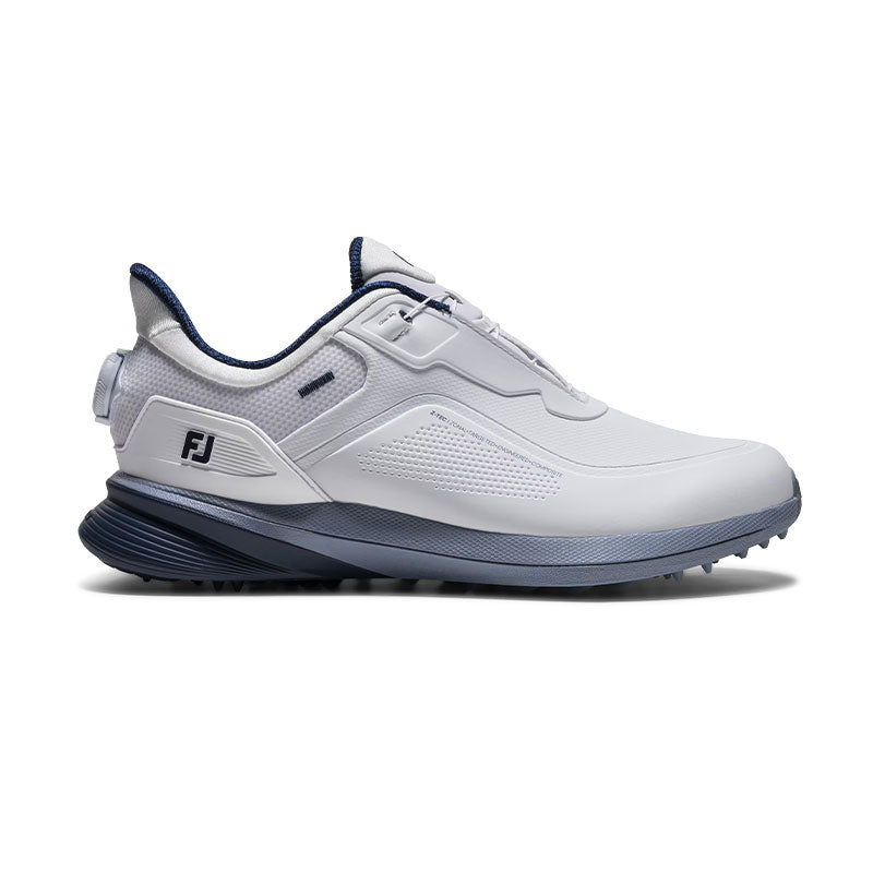FOOTJOY Pro/SL BOA Men's Spikeless Shoes (White/Blue/Blue)