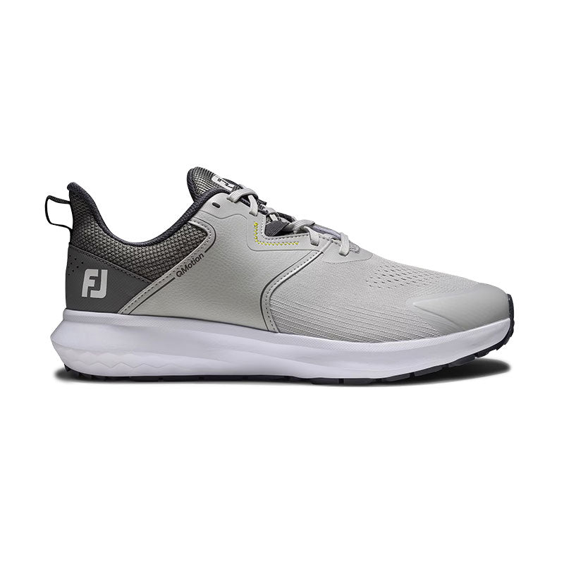 FOOTJOY FJ QMotion Men's Spikeless Shoes (Grey/Grey/White)