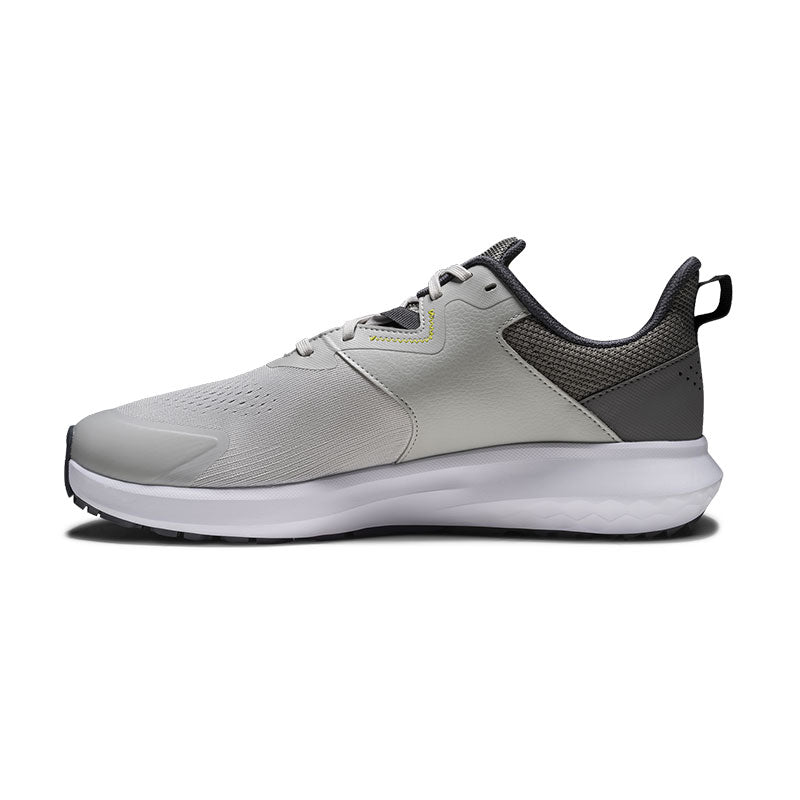 FOOTJOY FJ QMotion Men's Spikeless Shoes (Grey/Grey/White)