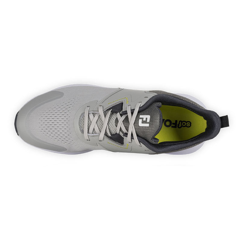 FOOTJOY FJ QMotion Men's Spikeless Shoes (Grey/Grey/White)