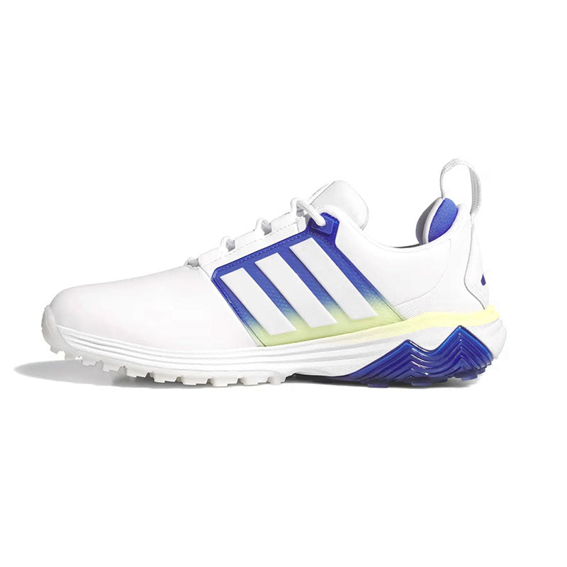 ADIDAS Adipower Men's Spikeless Shoes (White/Indigo/Lemon)