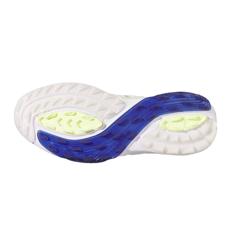 ADIDAS Adipower Men's Spikeless Shoes (White/Indigo/Lemon)