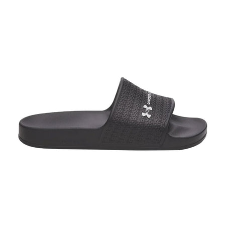 UNDER ARMOUR Men's Shower Slides (Black/Black/White)