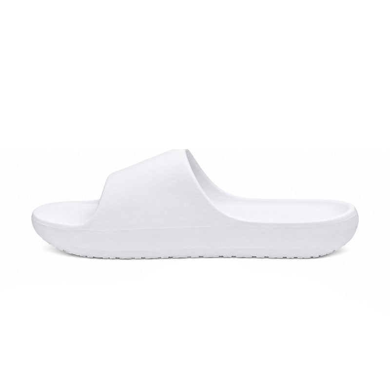UNDER ARMOUR Charged+ Cush Unisex Slides (White)