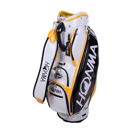 HONMA Pro Replica 9.5" Caddie Bag (White/Orange)