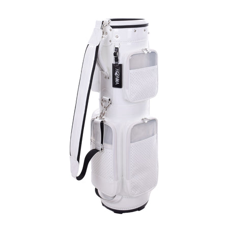 HONMA Sports Trendy 9" Caddie Bag (White)
