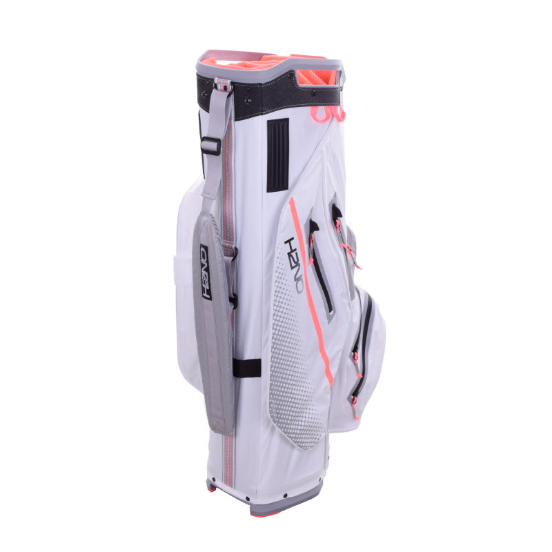 SUN MOUNTAIN H2NO Lite 2022 Women's Cart Bag (White/Grey/Pink)