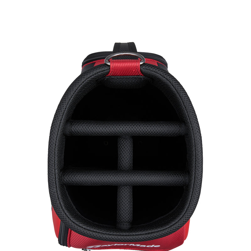TAYLORMADE 9" True-Lite Cart Bag (Red/Black)