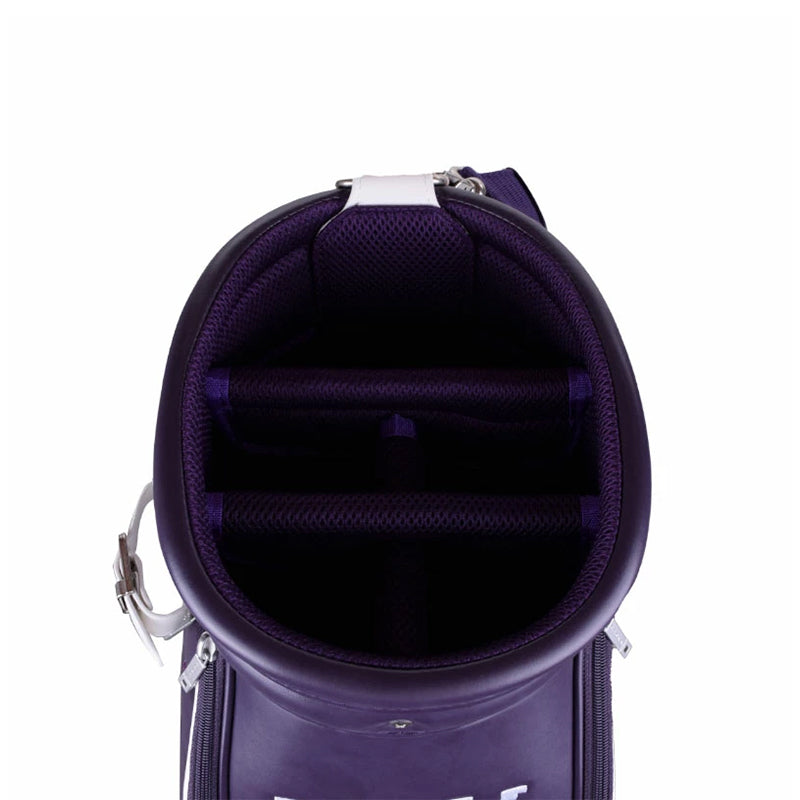ONOFF OB7923 8.5" Women's Caddie Bag (Purple/White)