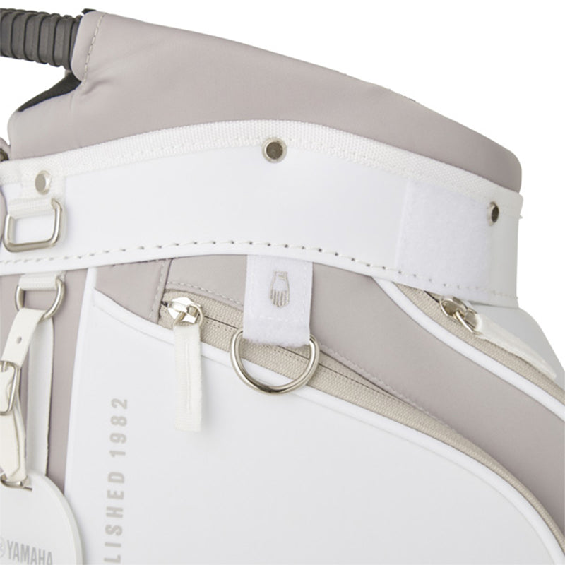 YAMAHA 8.5" Women's Caddie Bag (Beige/White)