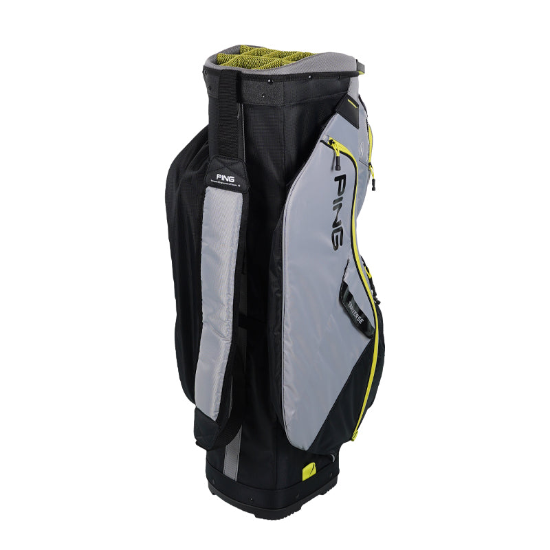 PING Traverse 214 Cart Bag (Iron/Black/Yellow)