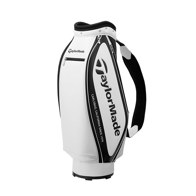TAYLORMADE TM24 9" True-Lite Cart Bag (White/Black)