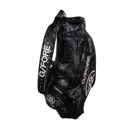 GFORE Saffiano Boro Tour Caddie Bag (Onyx)