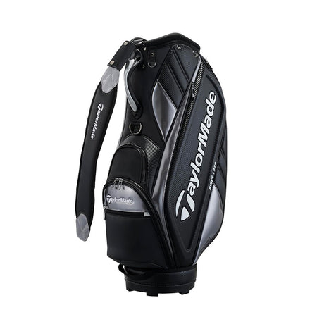 TAYLORMADE 9.5" Auth-Tech Cart Bag (Black/Grey)