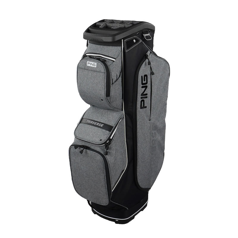 PING Transverse Cart Bag (Heather Grey/Black)