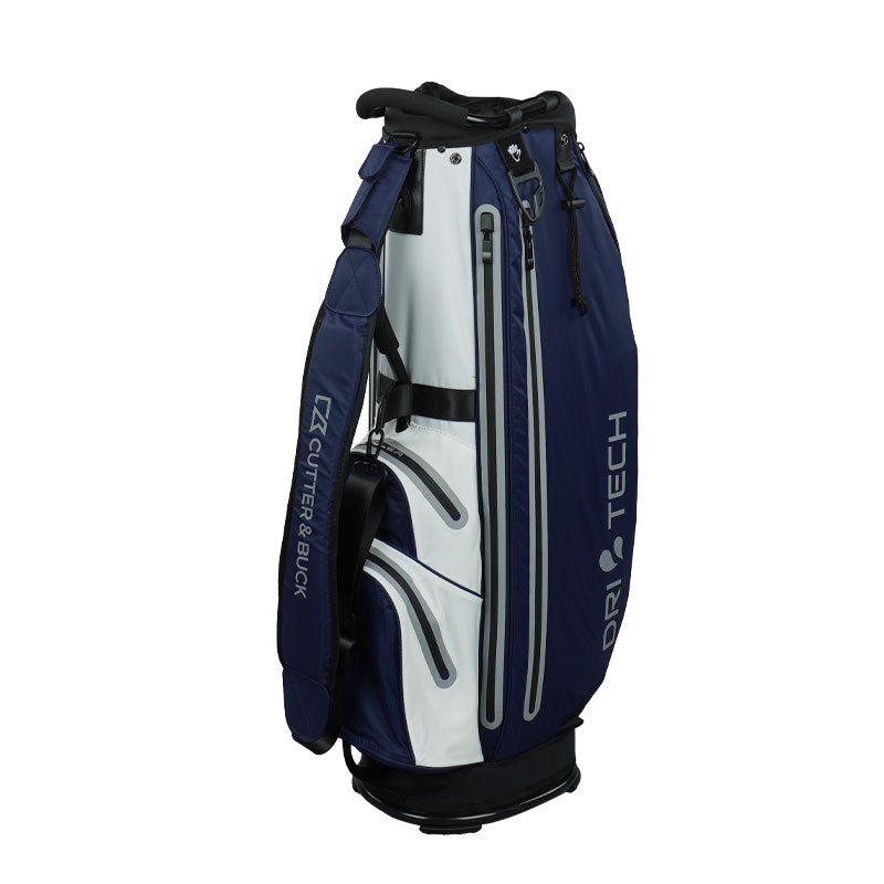 CUTTER & BUCK 9741-D 9" Waterproof Cart Bag (Navy/White)