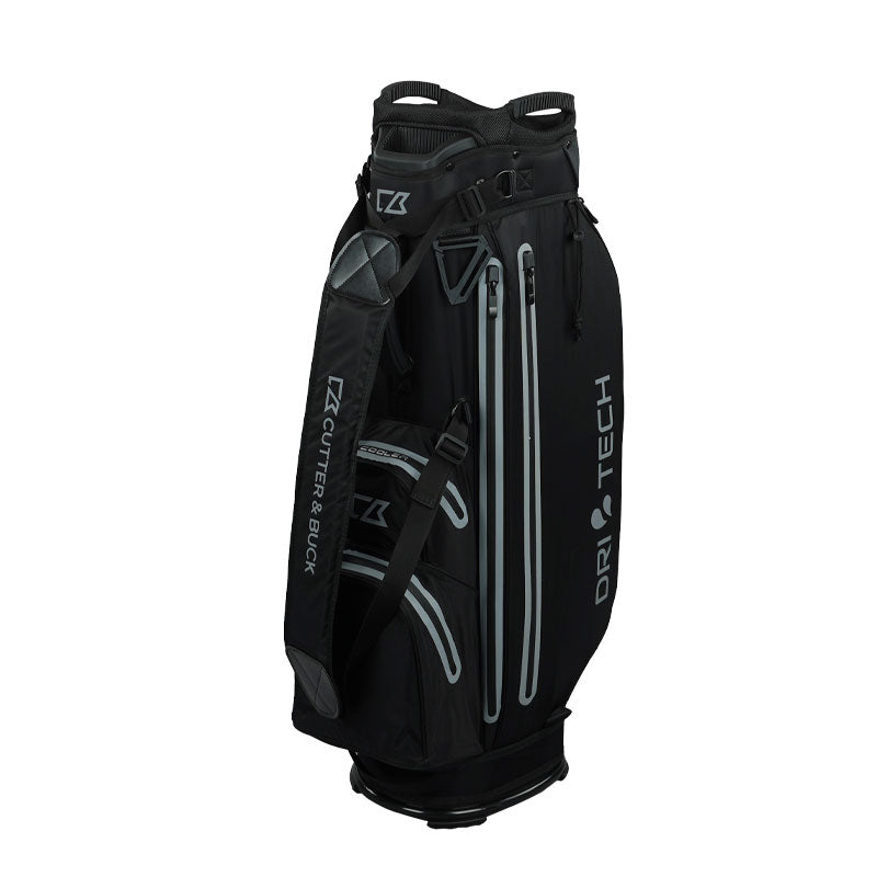 CUTTER & BUCK 97841-E 9" Waterproof Cart Bag (Black)