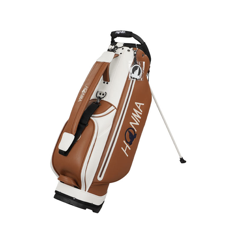 HONMA CB12507 8.5" Stand Bag (Camel/White/Black)