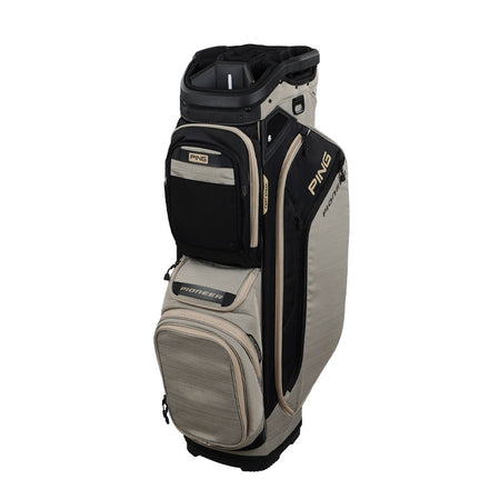 PING Pioneer 244 Cart Bag (Sand/Black)