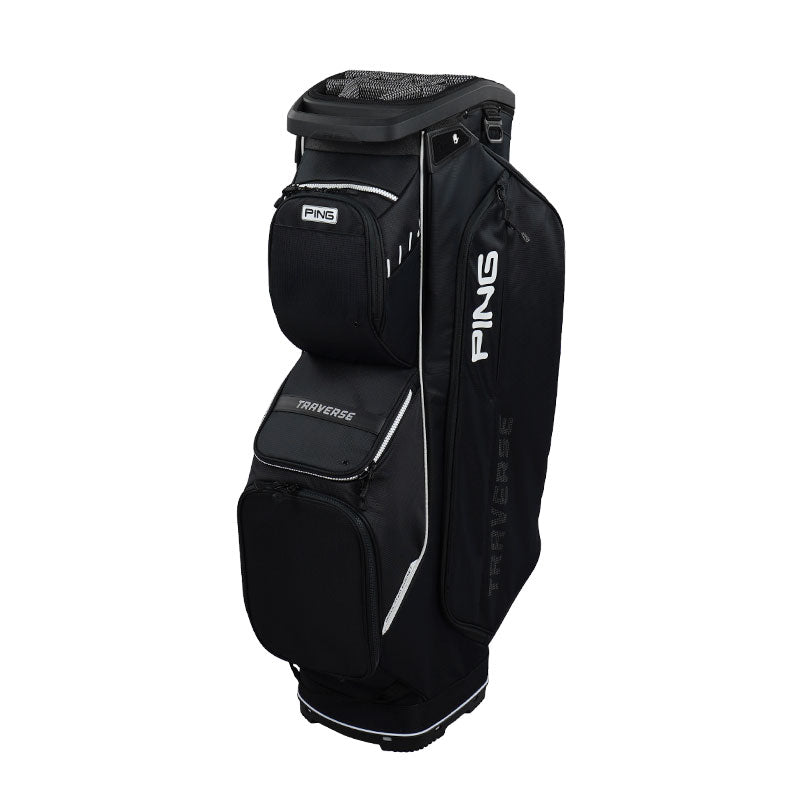 PING Traverse 244 Cart Bag (Black)