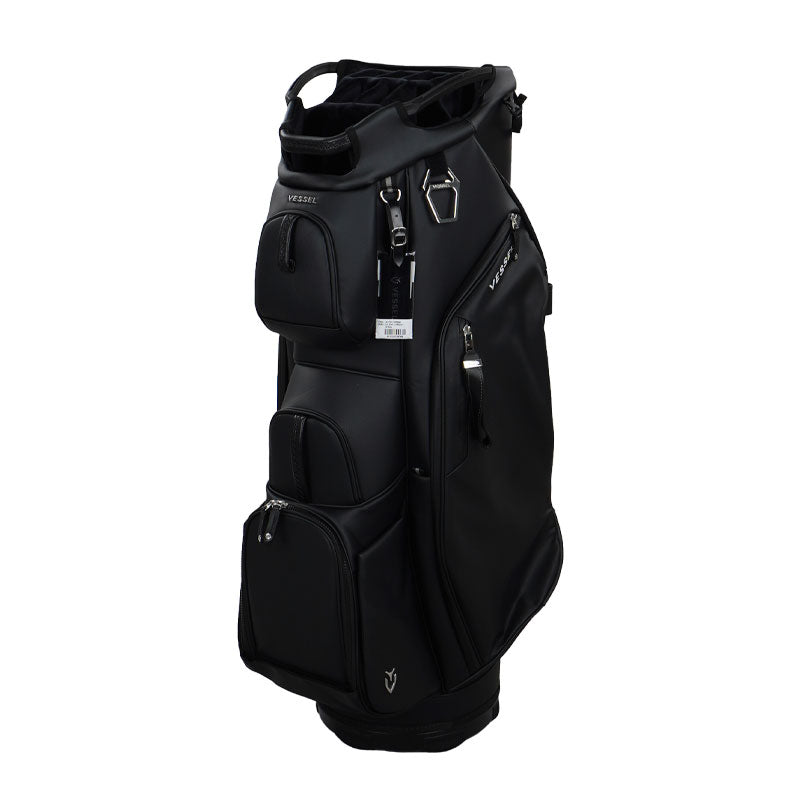 VESSEL 10.5" Lux II 15-Way Cart Bag (Black)