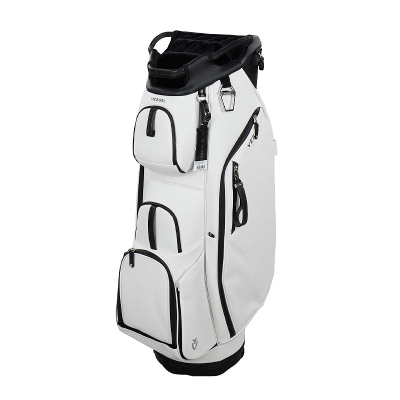 VESSEL 10.5" Lux II 15-Way Cart Bag (White)