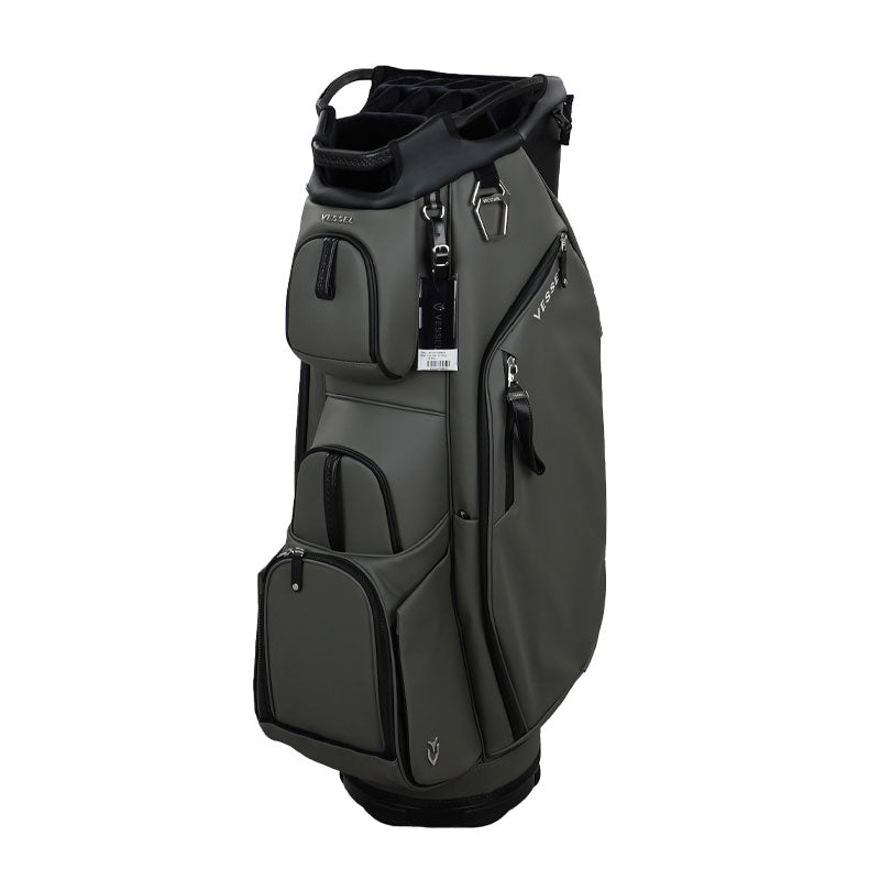 VESSEL 10.5" Lux II 15-Way Cart Bag (Grey)