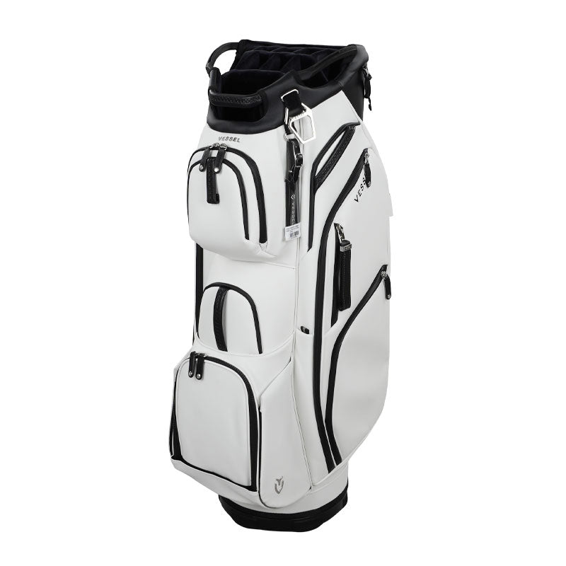 VESSEL 10.5" Lux Pro II Cart Bag (White)