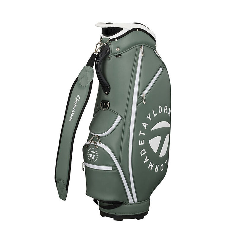 TAYLORMADE 9.5" Circle Logo Cart Bag (Acid Green)