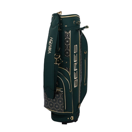 HONMA 9" BERES 10 2 & 3-Star Cart Bag (Gold/Green/Green)