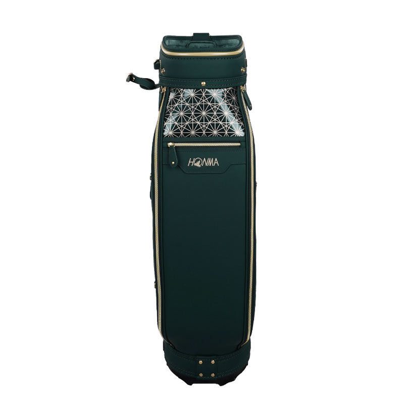 HONMA 9" BERES 10 2 & 3-Star Cart Bag (Gold/Green/Green)