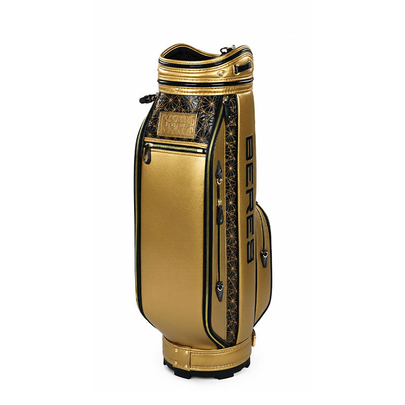 HONMA 9" BERES 10 5-Star Cart Bag (Gold/Black)