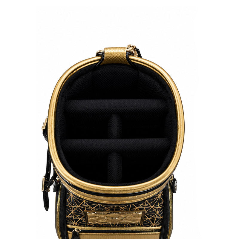 HONMA 9" BERES 10 5-Star Cart Bag (Gold/Black)