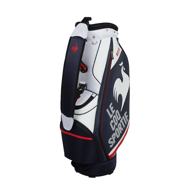 LE COQ SPORTIF GOLF 9.5" Graphic Design Lightweight (White/Navy)