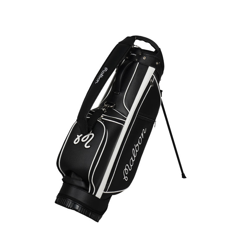 MALBON GOLF Icons Cart Bag (Black)
