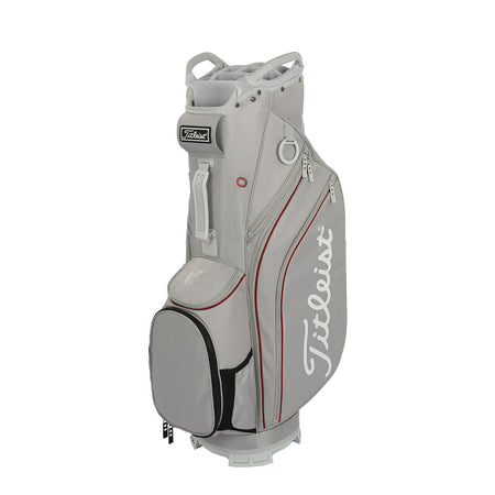 TITLEIST Cart 14 Cart Bag (Grey/White/Red)