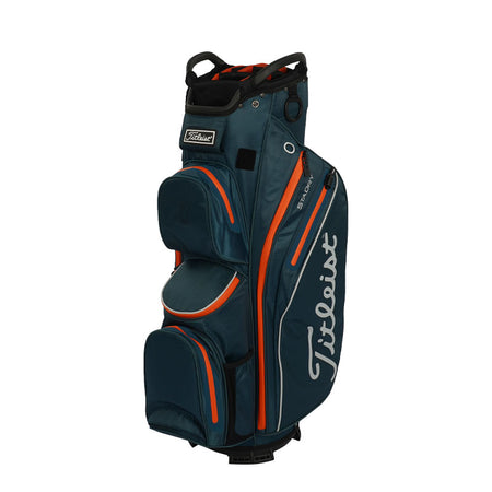 TITLEIST Cart 14 StaDry Cart Bag (Navy/Red/White)