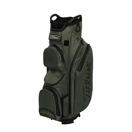 TITLEIST Cart 14 StaDry Cart Bag (Black/Black/Green)