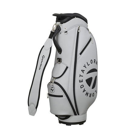 TAYLORMADE 9.5" Circle Logo Cart Bag (Black/Grey)