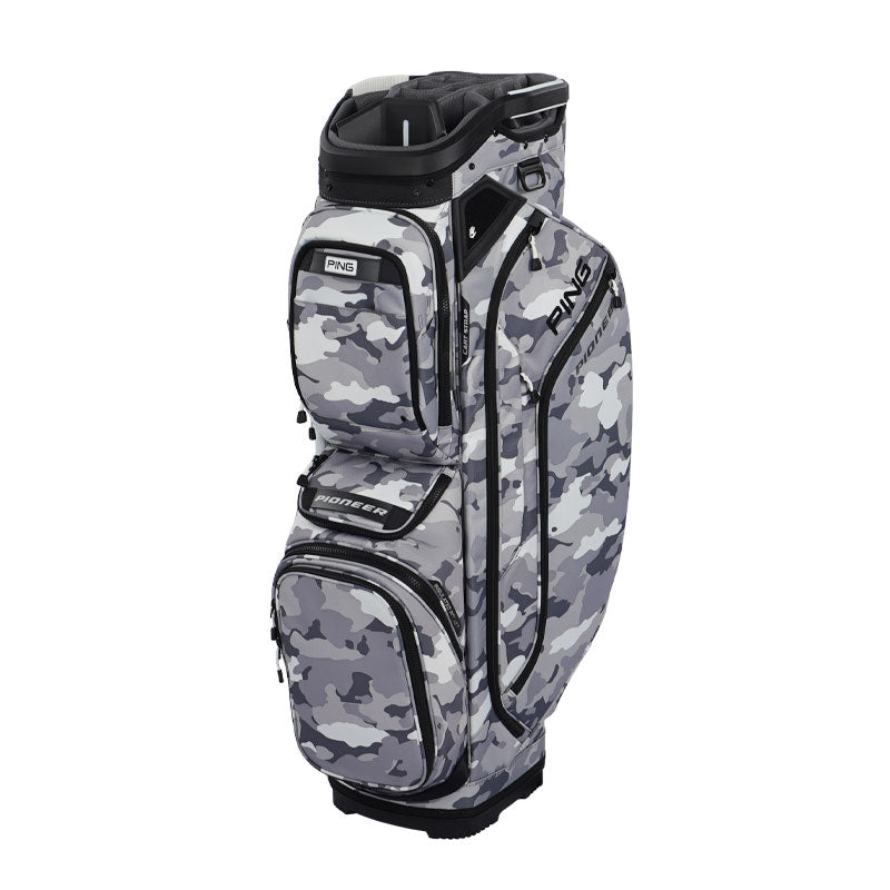 PING Pioneer 244 Cart Bag (Cloud/Camo)