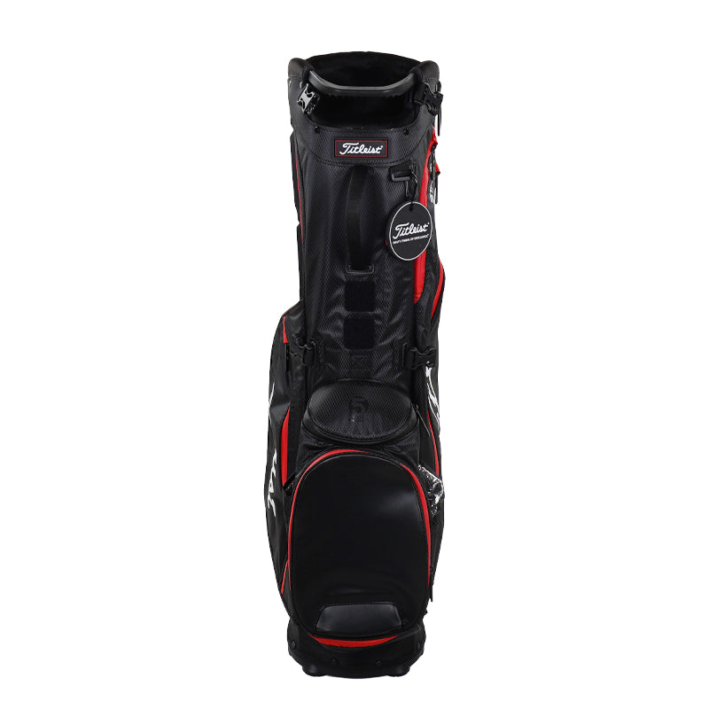 TITLEIST Players 5 StaDry Stand Bag (Black/Black/Red)