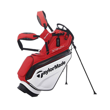 TAYLORMADE 9.5" Global Tour Stand Bag (Black/Red)
