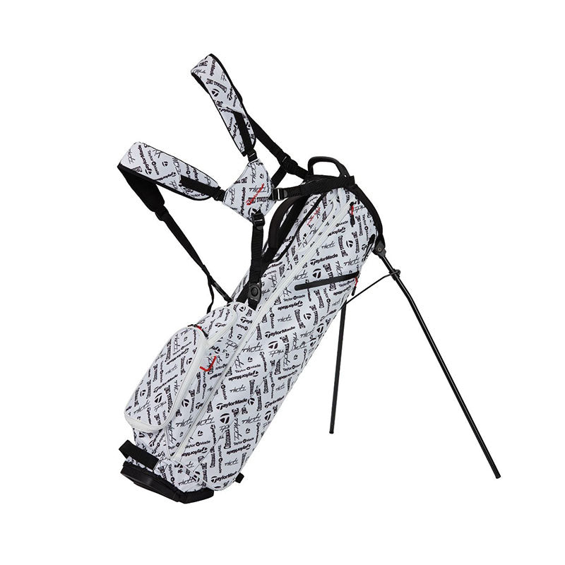TAYLORMADE 9" FlexTech Lite Stand Bag (White)